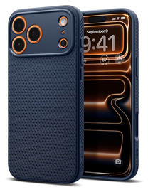 Spigen Liquid Air Apple iPhone 17 Pro Hoesje Back Cover Blauw