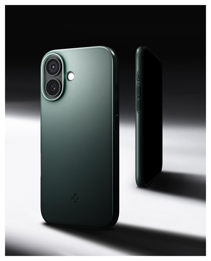 Spigen Thin Fit MagFit iPhone 17 Hoesje MagSafe Back Cover Groen afbeelding 7