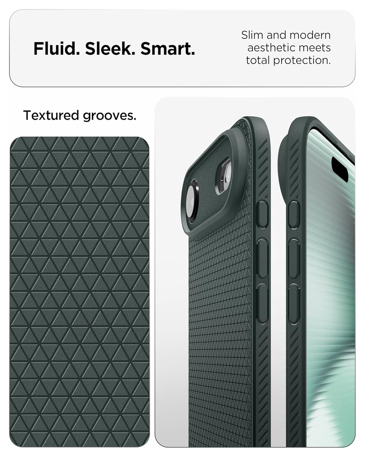 Spigen Liquid Air Apple iPhone Air Hoesje Back Cover Groen afbeelding 4