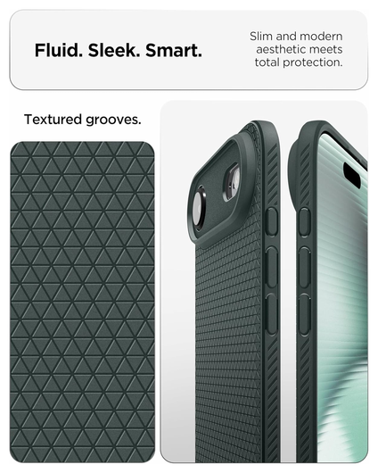 Spigen Liquid Air Apple iPhone Air Hoesje Back Cover Groen afbeelding 4