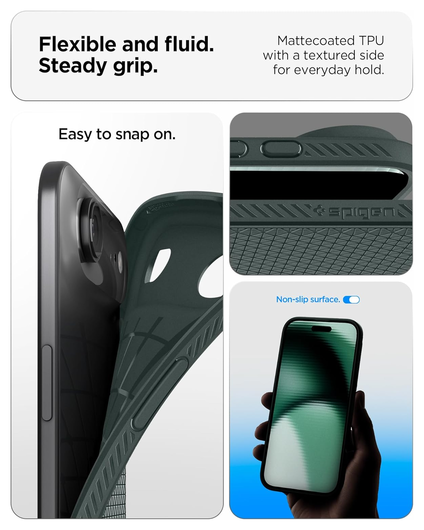 Spigen Liquid Air Apple iPhone Air Hoesje Back Cover Groen afbeelding 5