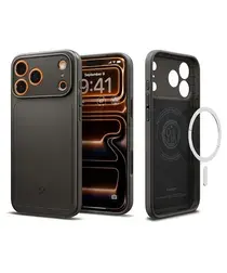 Spigen Thin Fit MagFit Apple iPhone 17 Pro Hoesje MagSafe Back Cover Gunmetal afbeelding
