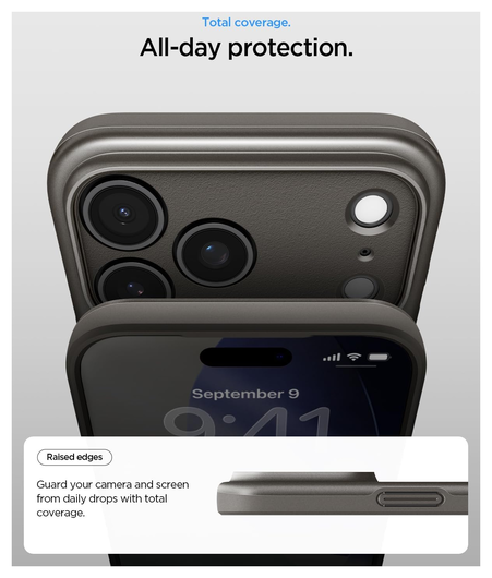 Spigen Thin Fit MagFit iPhone 17 Pro Hoesje MagSafe Back Cover Gunmetal afbeelding 4