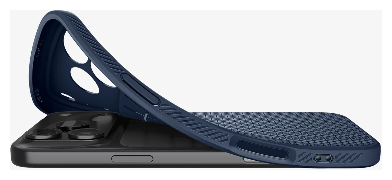 Spigen Liquid Air Apple iPhone 17 Pro Max Hoesje Back Cover Blauw afbeelding 12