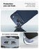 Spigen Liquid Air Apple iPhone 17 Pro Max Hoesje Back Cover Blauw afbeelding 3