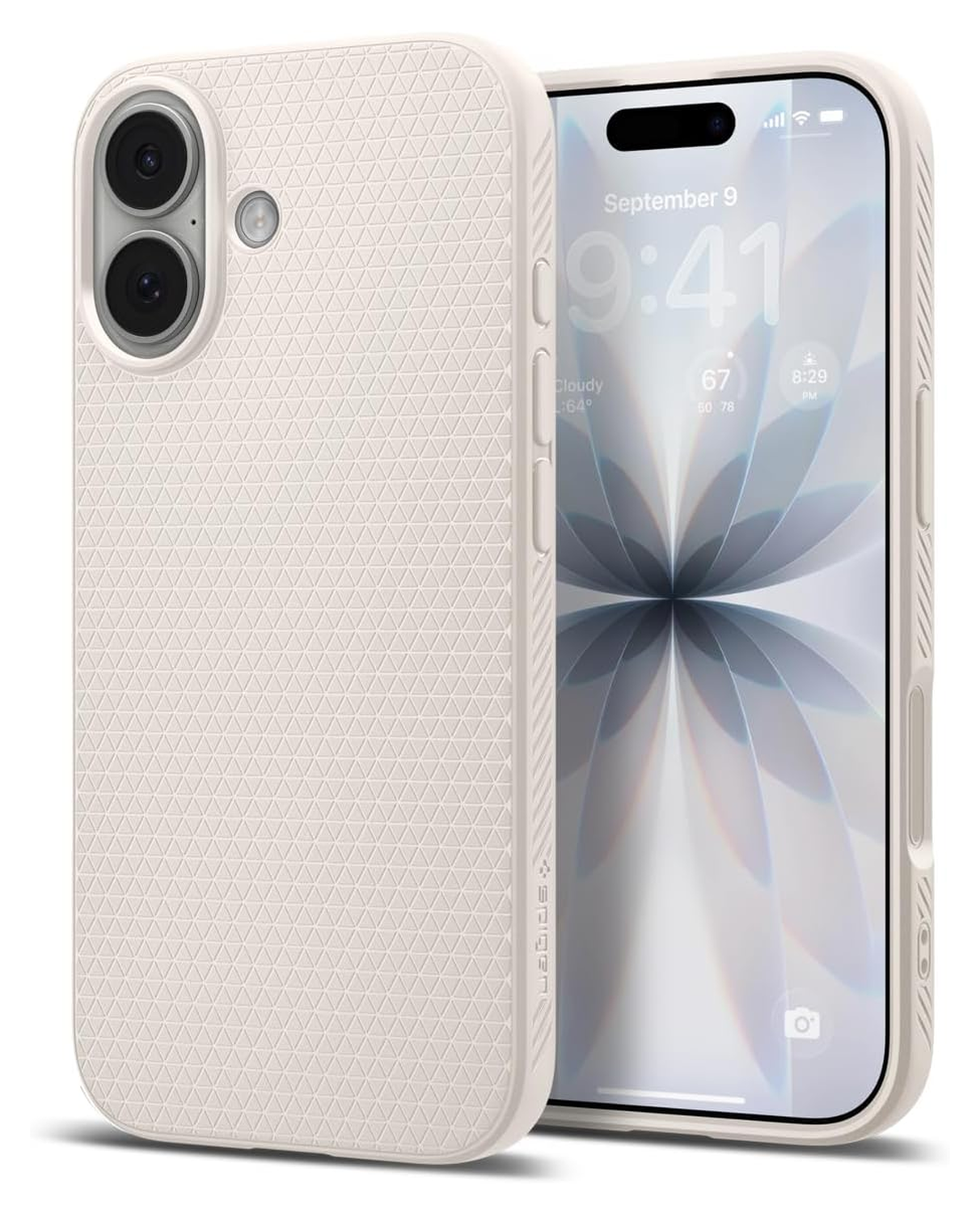 Spigen Liquid Air Apple iPhone 17 Hoesje Back Cover Titanium afbeelding 1