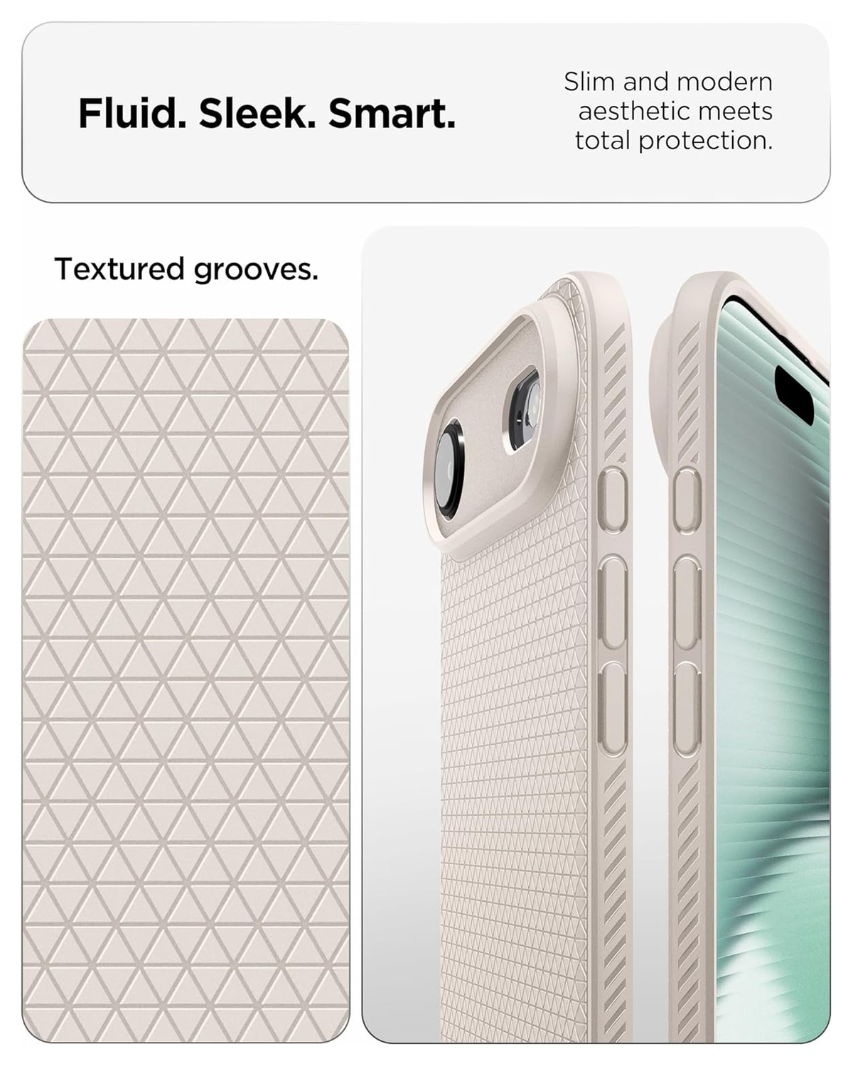 Spigen Liquid Air Apple iPhone Air Hoesje Back Cover Titanium afbeelding 5