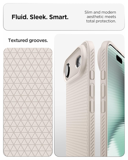Spigen Liquid Air Apple iPhone Air Hoesje Back Cover Titanium afbeelding 5