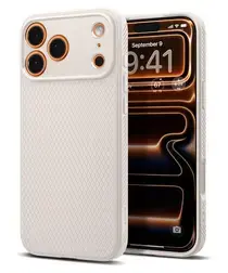 Spigen Liquid Air Apple iPhone 17 Pro Max Hoesje Back Cover Titanium afbeelding