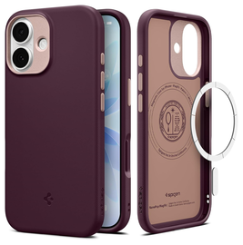 Spigen Nano Pop MagFit iPhone 17 Hoesje MagSafe Back Cover Burgundy afbeelding