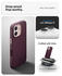 Spigen Nano Pop MagFit iPhone 17 Hoesje MagSafe Back Cover Burgundy afbeelding 2
