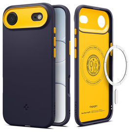 Spigen Nano Pop MagFit Apple iPhone Air Hoesje Back Cover Blauw afbeelding