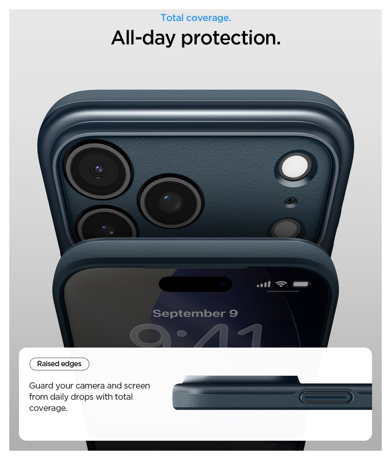 Spigen Thin Fit MagFit iPhone 17 Pro Max Hoesje MagSafe Metal Slate afbeelding 4