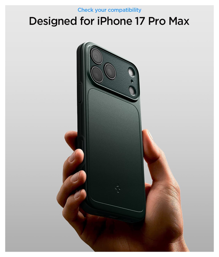 Spigen Thin Fit MagFit iPhone 17 Pro Max Hoesje MagSafe Groen afbeelding 2