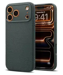Spigen Liquid Air Apple iPhone 17 Pro Max Hoesje Back Cover Groen afbeelding