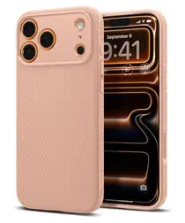 Spigen Liquid Air Apple iPhone 17 Pro Max Hoesje Back Cover Roze Titanium afbeelding