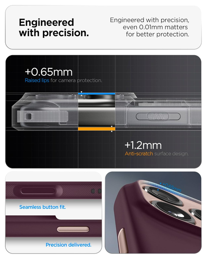 Spigen Nano Pop MagFit iPhone 17 Pro Max Hoesje MagSafe Back Cover Rood afbeelding 5