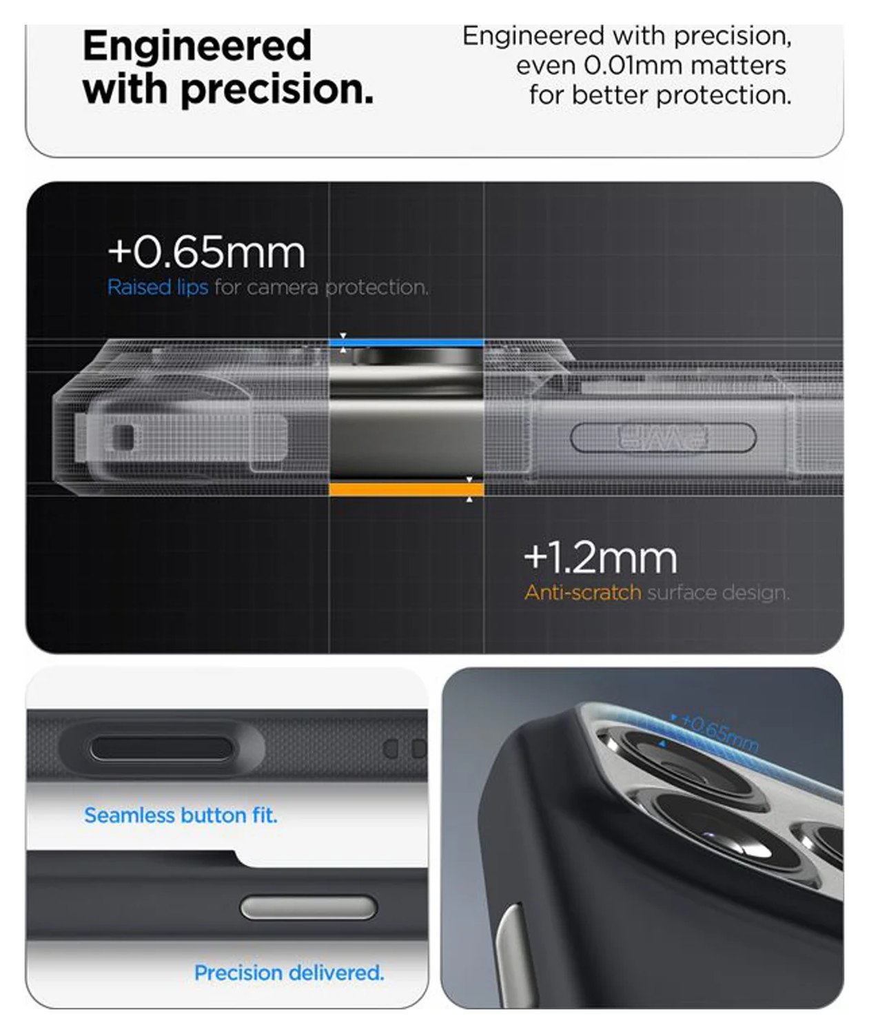 Spigen Nano Pop MagFit iPhone 17 Pro Max Hoesje MagSafe Back Cover Zwart afbeelding 6