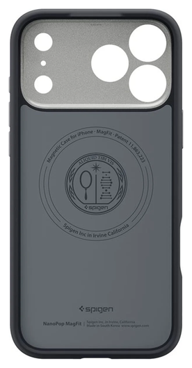 Spigen Nano Pop MagFit iPhone 17 Pro Max Hoesje MagSafe Back Cover Zwart afbeelding 9
