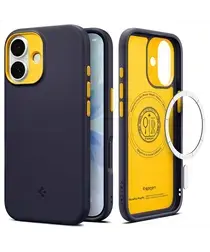 Spigen Nano Pop MagFit Apple iPhone 17 Hoesje Back Cover Navy afbeelding