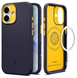 Spigen Nano Pop MagFit Apple iPhone 17 Hoesje Back Cover Navy afbeelding