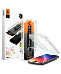Spigen GLAS.tR EZ Fit iPhone 17 Pro Screen Protector 1-Pack afbeelding