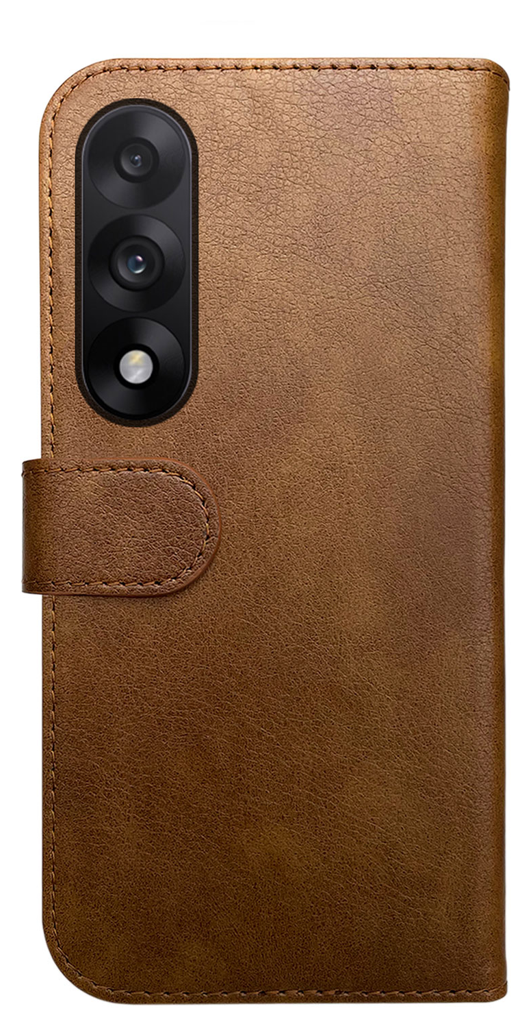 Rosso Element OnePlus Nord 5 Hoesje Book Case Wallet Bruin afbeelding 2