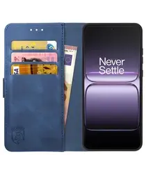 Rosso Element OnePlus Nord 5 Hoesje Book Case Wallet Blauw afbeelding