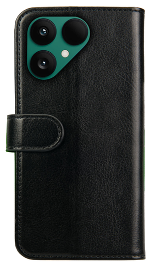 Rosso Element Fairphone 6 Hoesje Book Case Wallet Zwart afbeelding 2