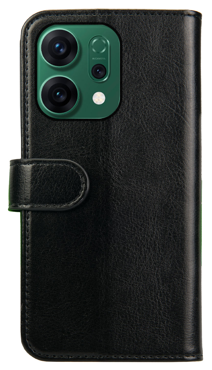 Rosso Element Oppo Reno 14 Hoesje Book Case Wallet Zwart afbeelding 2