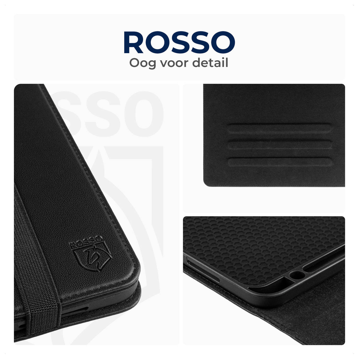Rosso Element OnePlus Pad 3 Hoes Book Case Zwart afbeelding 6