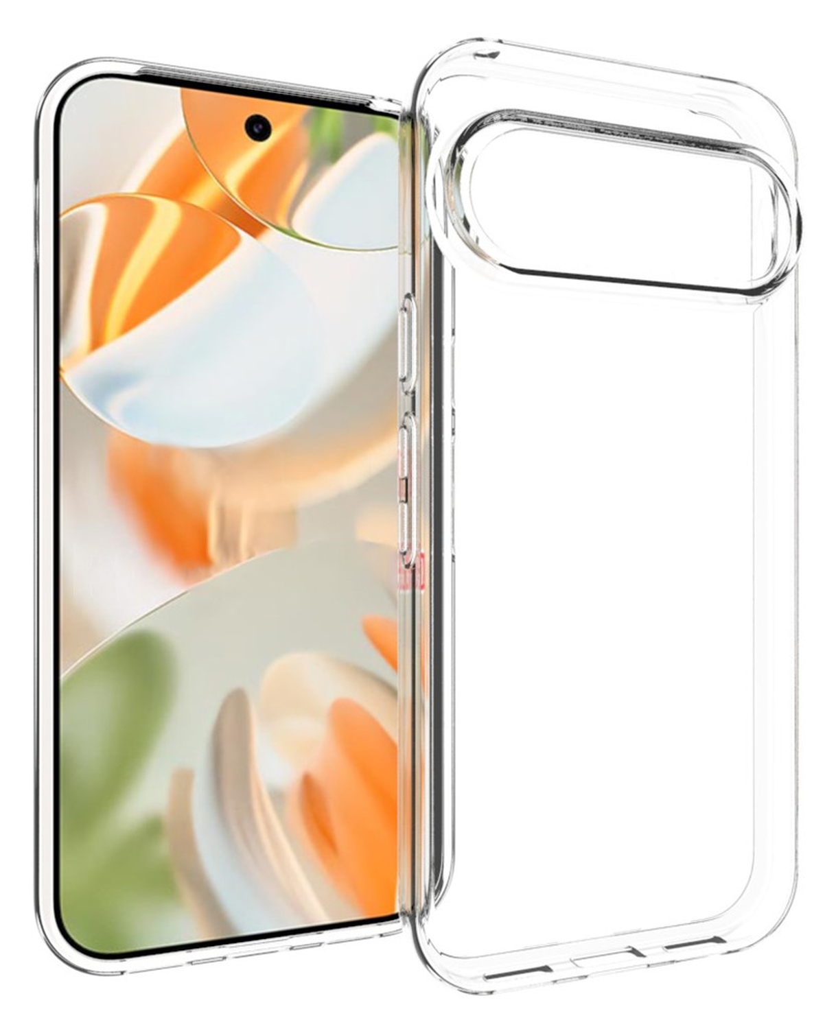 Google Pixel 10 Pro Hoesje Dun TPU Back Cover Transparant afbeelding 4