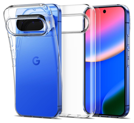Google Pixel 10 Pro Hoesje Dun TPU Back Cover Transparant afbeelding 1