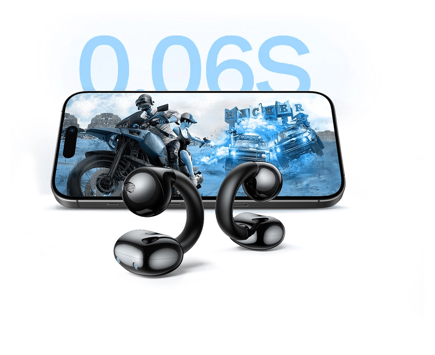 Ugreen Hi Tune True Wireless Headset Bluetooth 5.4 Draadloze Oortjes Zwart afbeelding 8