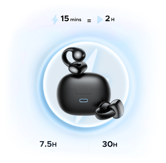Ugreen Hi Tune True Wireless Headset Bluetooth 5.4 Draadloze Oortjes Zwart afbeelding 7
