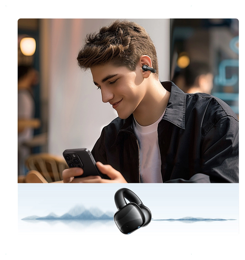 Ugreen Hi Tune True Wireless Headset Bluetooth 5.4 Draadloze Oortjes Zwart afbeelding 9