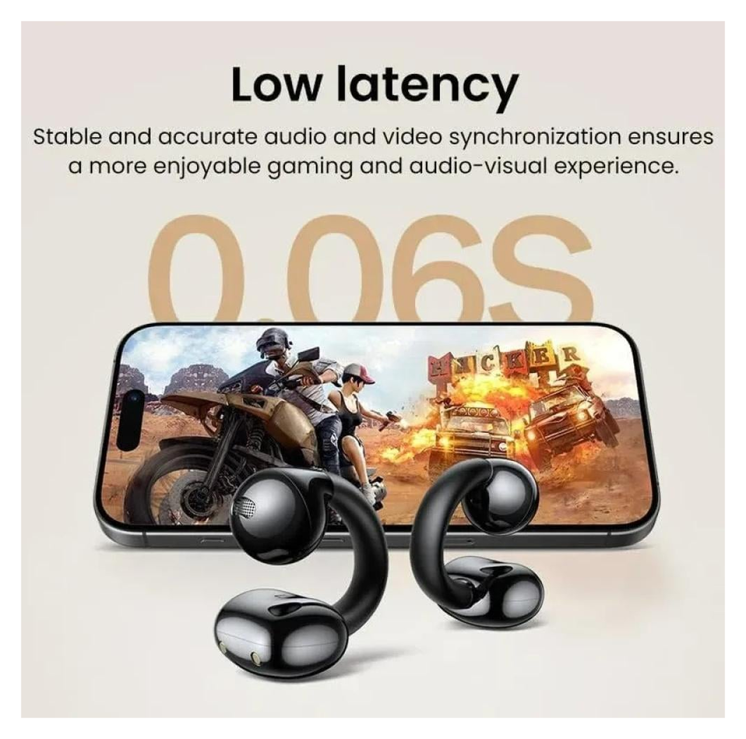 Ugreen Hi Tune True Wireless Headset Bluetooth 5.4 Draadloze Oortjes Wit afbeelding 3