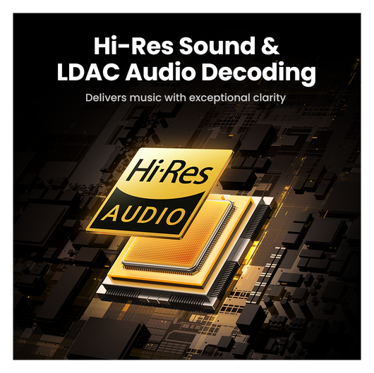 Ugreen Hi Tune Max 5C ANC Draadloze Koptelefoon Hi-Res Audio Blauw afbeelding 2