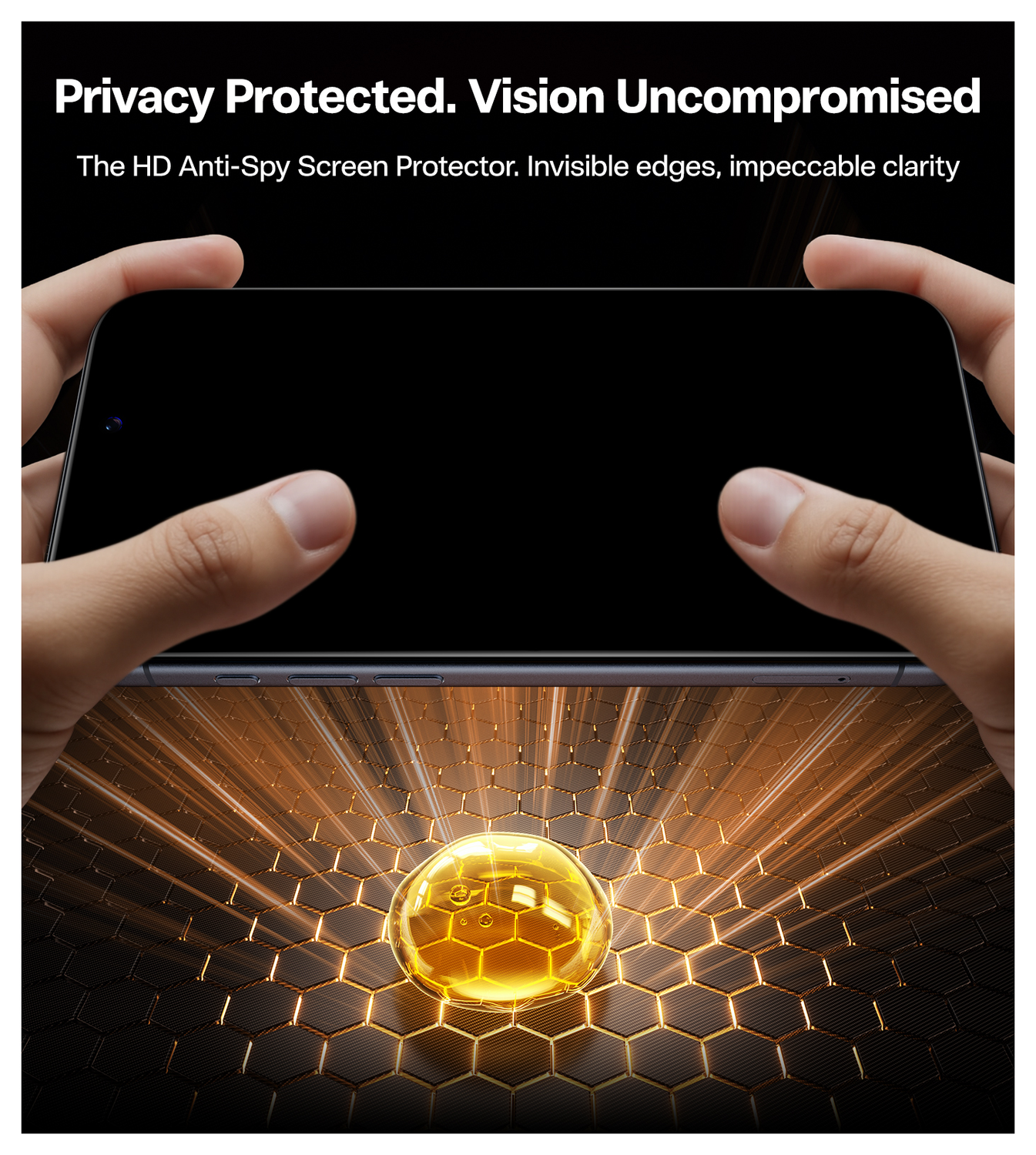 TORRAS Install Master iPhone Air Privacy Glass Screen Protector afbeelding 6