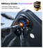 TORRAS LensGuard iPhone 17 Camera Protector Tempered Glass Zwart afbeelding 2