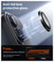 TORRAS LensGuard iPhone 17 Camera Protector Tempered Glass Zwart afbeelding 3