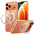 TORRAS Ostand Spin Apple iPhone 17 Pro Max Hoesje 360° MagSafe Stand Transparant afbeelding 1
