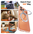 TORRAS Ostand Pro Apple iPhone 17 Pro Max Hoesje 360° MagSafe Stand Transparant afbeelding 2
