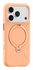 TORRAS Q Pro Silicone iPhone 17 Pro Hoesje MagSafe 360° Kickstand Oranje