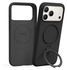 TORRAS Q Pro Silicone iPhone 17 Pro Max Hoesje MagSafe 360° Kickstand Zwart