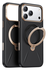 TORRAS Q Pro Leather iPhone 17 Pro Hoesje MagSafe 360° Kickstand Zwart afbeelding 8