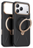 TORRAS Q Pro Leather iPhone 17 Pro Max Hoesje MagSafe 360° Kickstand Zwart afbeelding 8