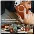 TORRAS Q Pro Leather iPhone 17 Pro Max Hoesje MagSafe 360° Kickstand Bruin afbeelding 4