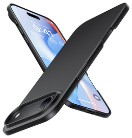 TORRAS Slim Fit Mag Apple iPhone 17 Air Hoesje MagSafe Back Cover Zwart afbeelding