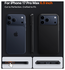 TORRAS Slim Fit Mag Apple iPhone 17 Pro Hoesje MagSafe Back Cover Zwart afbeelding 5